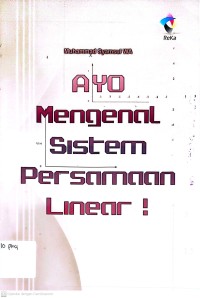 Image of Ayo mengenal sistem persamaan linier