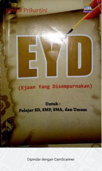 Image of EYD (Ejaan yang disempurnakan)