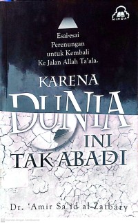 Image of Karena dunia ini tak abadi