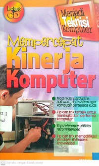 Image of Menjadi teknisi komputer mempercepat kinerja komputer