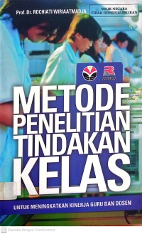 Image of Metode penelitian tindakan kelas