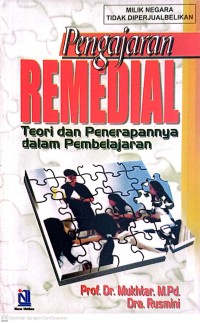 Image of Pengajaran remedial : teori dan penerapannya dalam pembelajaran